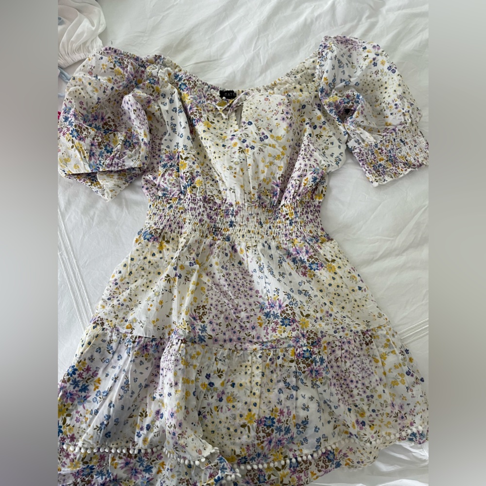 Floral Frenzy Mini Dress